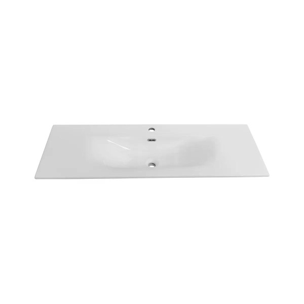Раковина мебельная BelBagno Uno 121x46 белая глянцевая (BB-8099-120) Раковина мебельная BelBagno Uno 121x46 белая глянцевая (BB-8099-120)