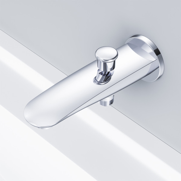 Излив на ванну AM.PM Like 175 мм с переключателем на душ, хром (F8070100)