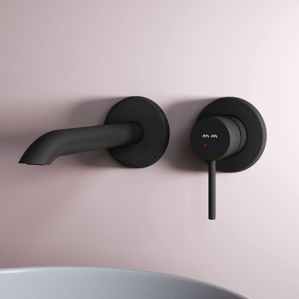 Смеситель для раковины AM.PM Libre встраиваемый черный (F6072622)