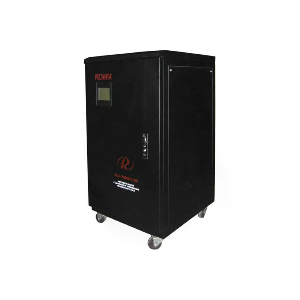 Стабилизатор напряжения Ресанта АСН-30000/1-ЭМ (63/3/3)