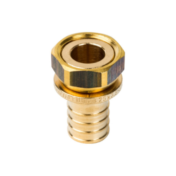 Соединение прямое Stout PE-Xa 25*3/4" с накидной гайкой (латунь) (SFA-0019-002534) Соединение прямое Stout PE-Xa 25*3/4" с накидной гайкой (латунь) (SFA-0019-002534)