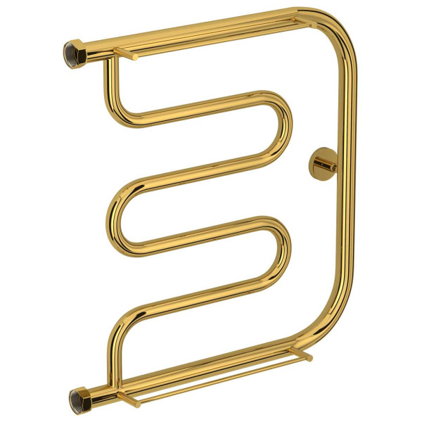 Полотенцесушитель водяной Сунержа Лира 2 полки+ 500х500 золотой (03-4012-5050) Полотенцесушитель водяной Сунержа Лира 2 полки+ 500х500 золотой (03-4012-5050)