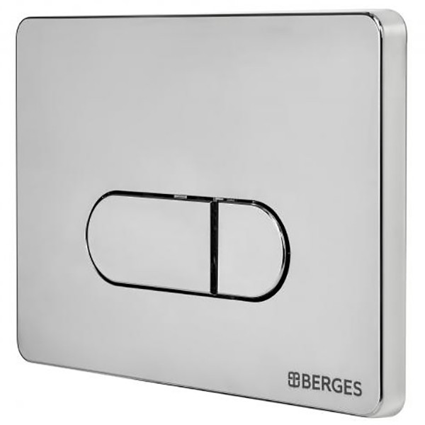 Клавиша смыва Berges Novum L3 D3 хром глянец (40033) Клавиша смыва Berges Novum L3 D3 хром глянец (40033)