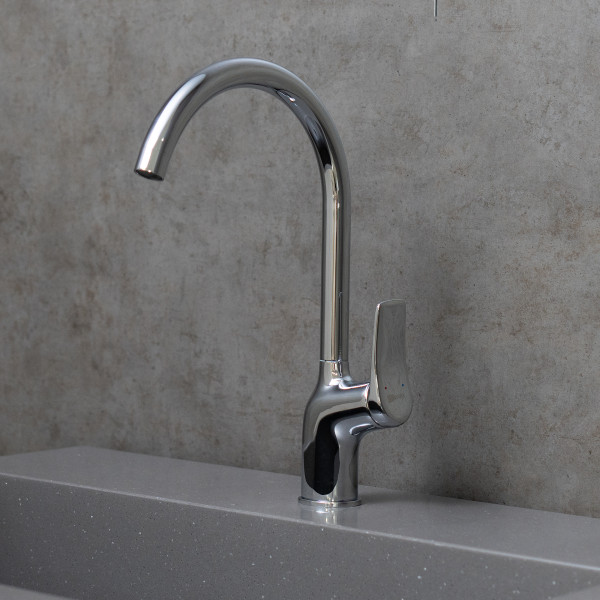Смеситель для кухни Lemark Ortus хром (LM11305C)