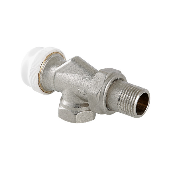 Клапан термостатический угловой 1/2" Valtec VT.179.N (осевой) (VT.179.N.04) Клапан термостатический угловой 1/2" Valtec VT.179.N (осевой) (VT.179.N.04)
