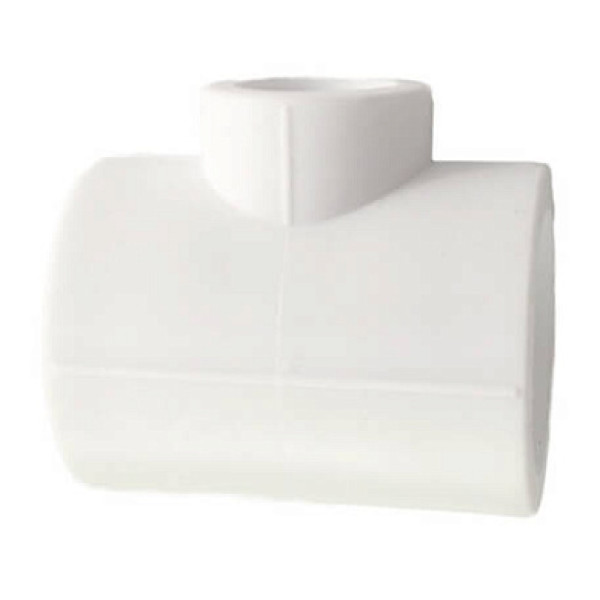 Тройник переходной PP-RC 110x40x110 мм MeerPlast белый (ТТ000013677)