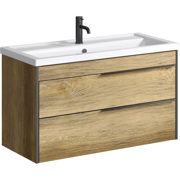 Тумба подвесная Aqwella Fargo 1000x465x600 дуб балтийский (FRG0110DB)