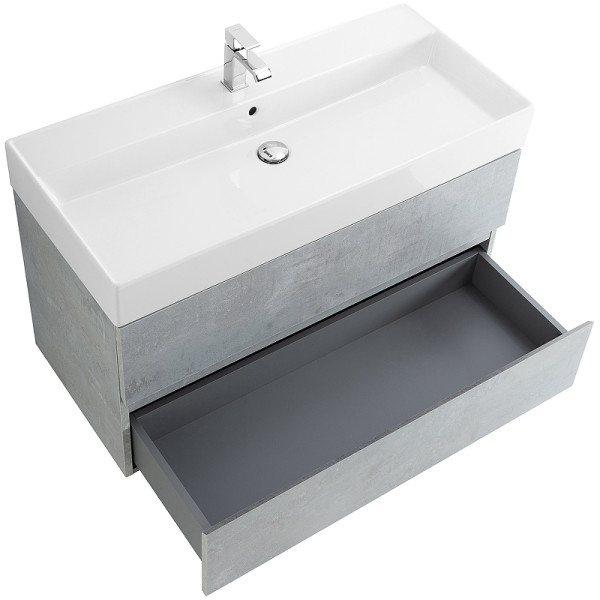 Тумба подвесная Cezares Molveno 46 80x50 Beton (MOLVENO 46-80-2C-SO-BET)