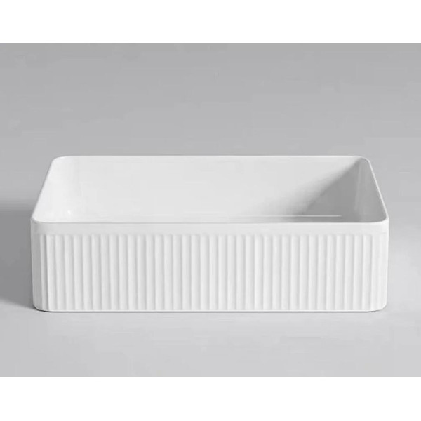 Раковина накладная RGW GS-2 355x5x13 белая (81212-1)