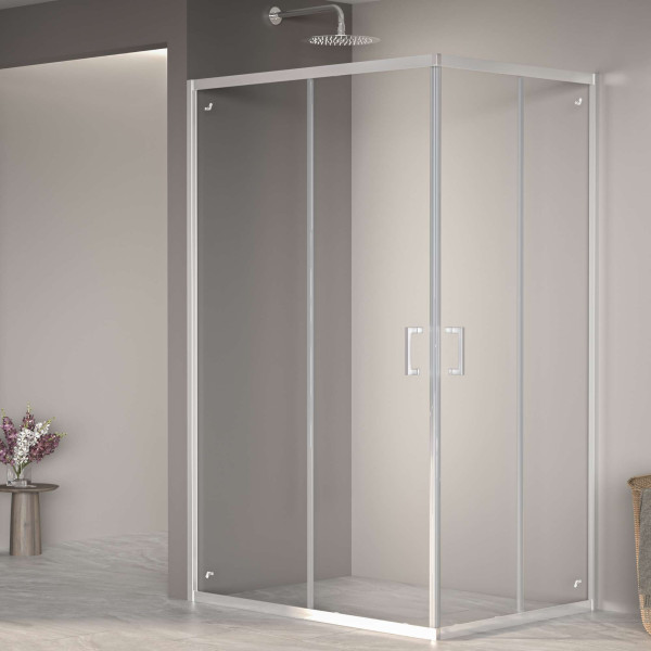 Душевой уголок RGW PA-040 120x90x195 стекло прозрачное, профиль хром (350814092-11)