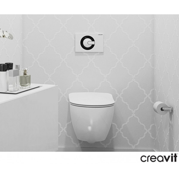 Унитаз подвесной Creavit Free безободковый с биде (FE322-00CB00E-0000) Унитаз подвесной Creavit Free безободковый с биде (FE322-00CB00E-0000)