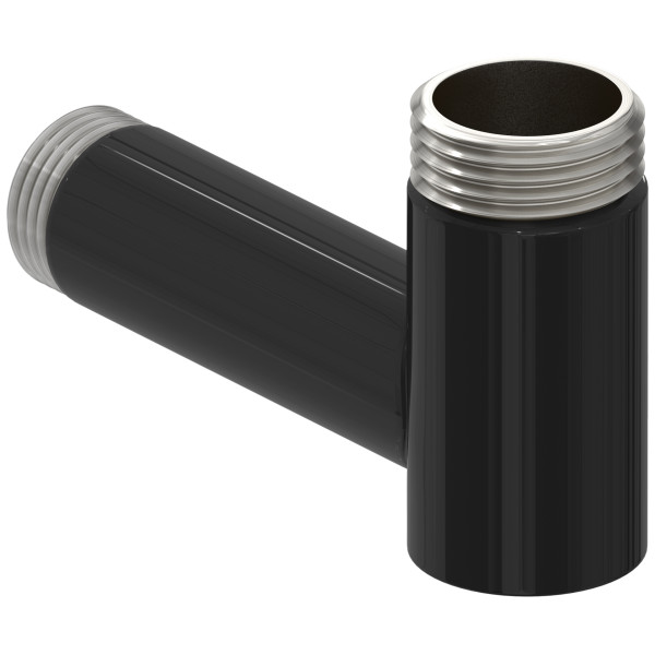 Уголок Стилье 1/2"x3/4" черный (172003-3412)