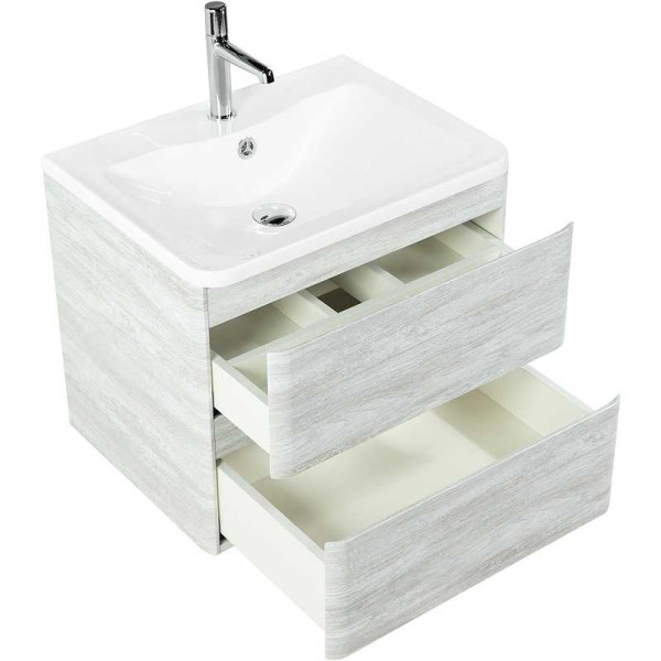 Тумба подвесная BelBagno Albano 70 Rovere Vintage Bianco (ALBANO-700-2C-SO-RVB)