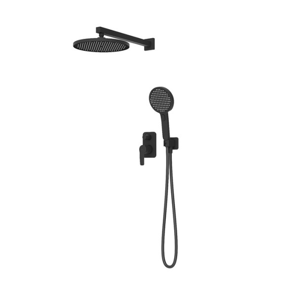 Душевая система Iddis Optima Home черная (OPHBL02i67)