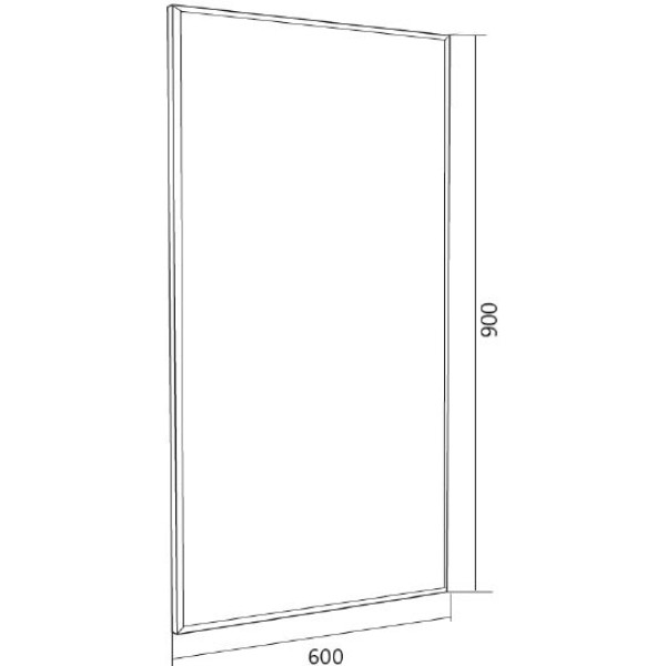 Зеркало 1Marka Cube 600*30*900 (У83243) Зеркало 1Marka Cube 600*30*900 (У83243)
