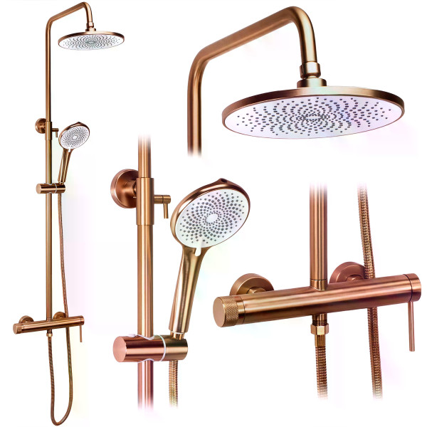 Душевая система Rea Foss Copper mat (REA-P3914) Душевая система Rea Foss Copper mat (REA-P3914)