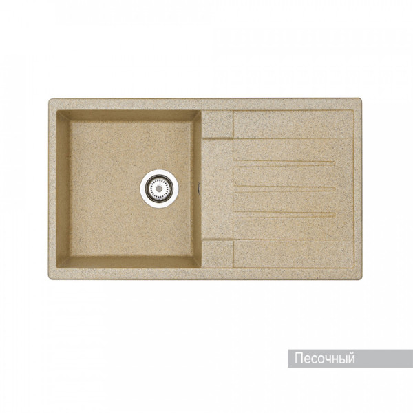 Мойка для кухни врезная Aquaton Верона 500x855x210 песочный (1.A710.0.32V.R22.0) Мойка для кухни врезная Aquaton Верона 500x855x210 песочный (1.A710.0.32V.R22.0)