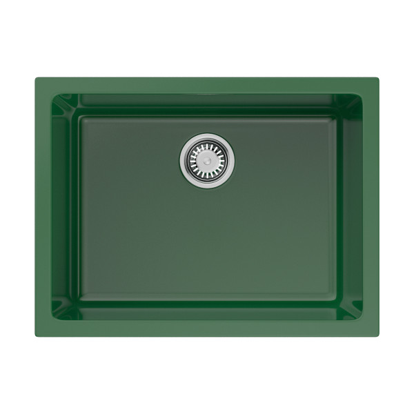 Мойка для кухни врезная Omoikiri Okinoshima 61-U/I-RG Glossy Natceramic/royal green глянцевый (4911263) Мойка для кухни врезная Omoikiri Okinoshima 61-U/I-RG Glossy Natceramic/royal green глянцевый (4911263)