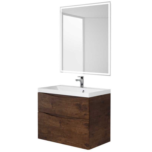 Тумба подвесная BelBagno Marino 70 Rovere Moro (MARINO-700-2C-SO-RW-P)