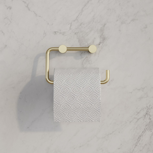 Держатель для туалетной бумаги без крышки сплав металлов Petite матовое золото Iddis (PETG000i43)