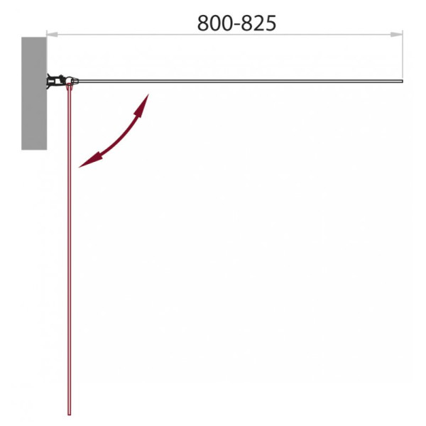Душевая шторка на ванну Belbagno SELA 80х140 стекло прозрачное, профиль хром (SELA-V-1-80/140-C-Cr) Душевая шторка на ванну Belbagno SELA 80х140 стекло прозрачное, профиль хром (SELA-V-1-80/140-C-Cr)
