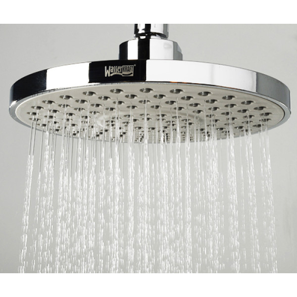 Душ верхний WasserKRAFT круглая d20см ABS-пластик (A029)
