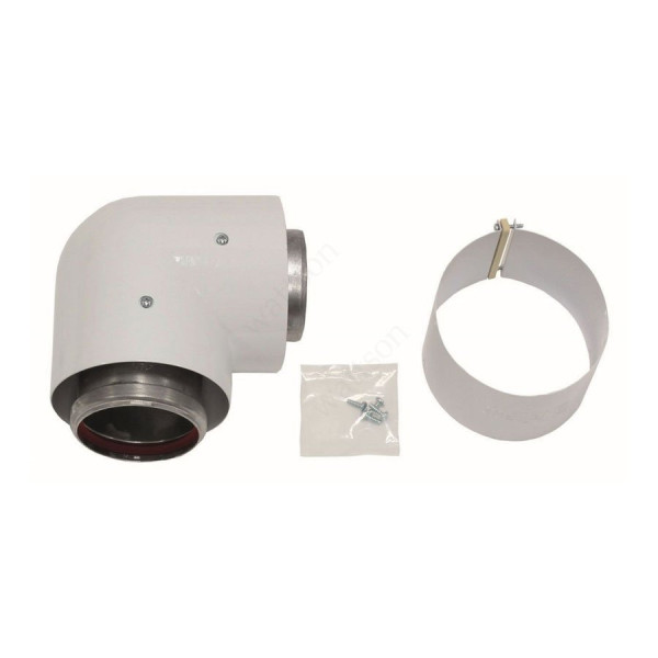 Отвод коаксиальный 80/125 90 гр. Vaillant (303610)