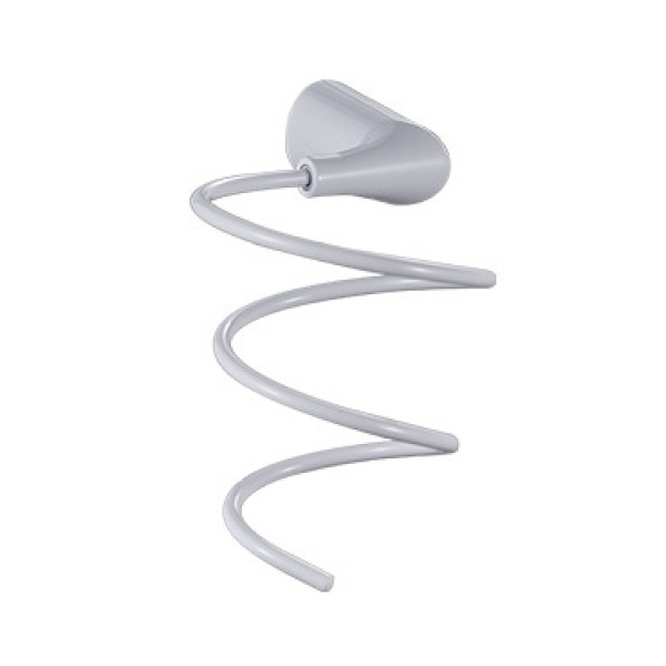 Держатель для фена Fashun L=163x135 мм H=136 мм цинк. сплав + сталь SUS201 белый (A1828-8)