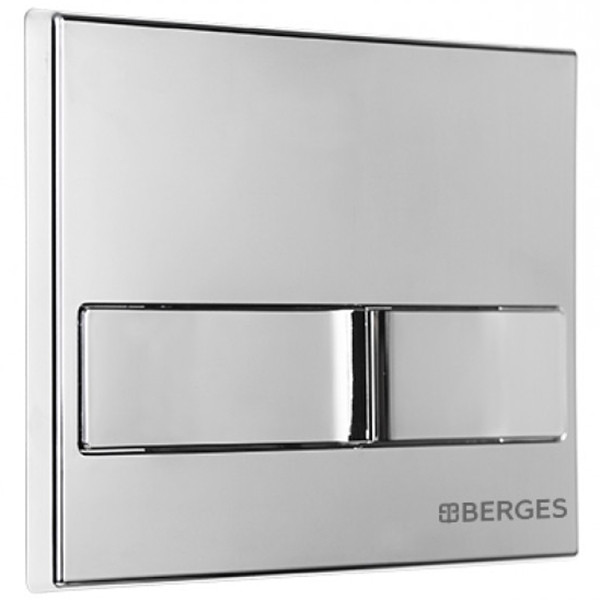 Клавиша смыва Berges Novum L3 хром глянец (40013)