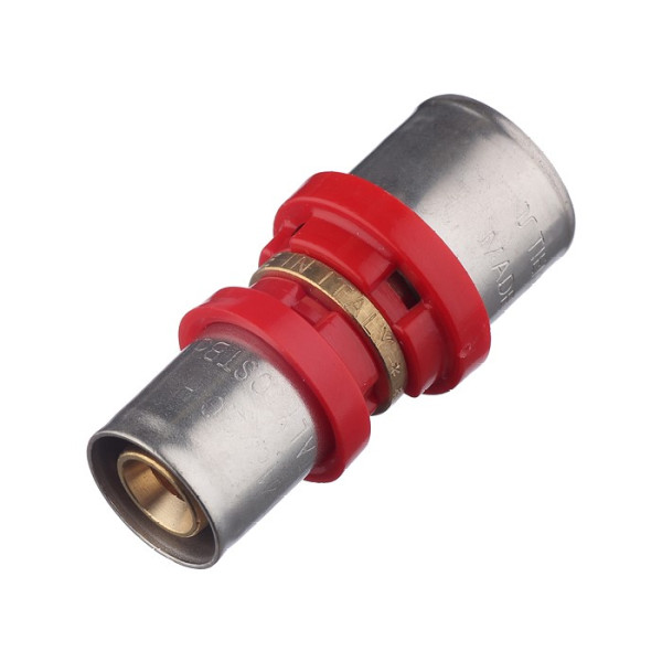 Соединение прямое Tiemme 20х16 латунь (пресс) (1650040 / 1651G201600CZ) Соединение прямое Tiemme 20х16 латунь (пресс) (1650040 / 1651G201600CZ)