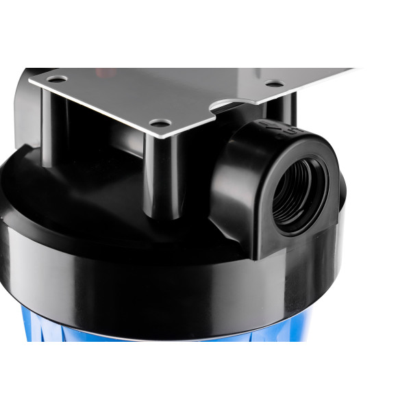 Фильтр колбовый Гейзер 1" 20BB (синий, для холодной воды) (50688)