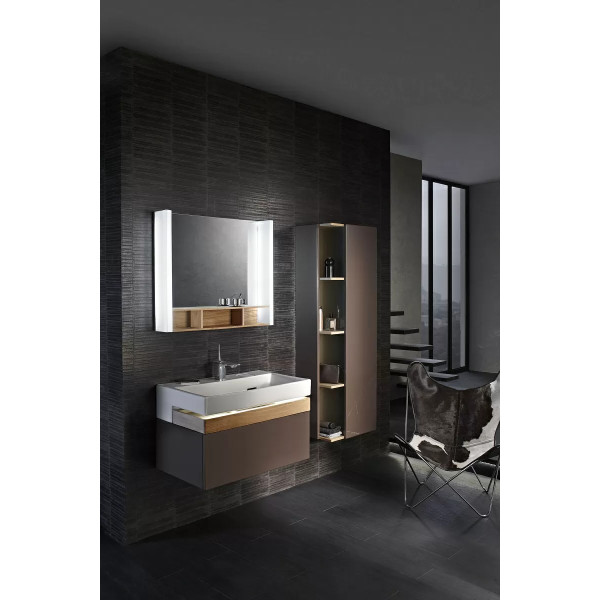 Пенал подвесной Jacob Delafon Terrace 500x350x1500 черный матовый (EB1179G-M61)