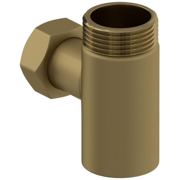 Уголок со спускным клапаном Сунержа 1"Нx3/4"НГ матовое золото (032-1511-0134)