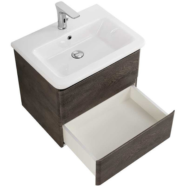 Тумба подвесная BelBagno Albano-CER 50 Rovere Nature Grigio (ALBANO-CER-500-2C-SO-RNG)