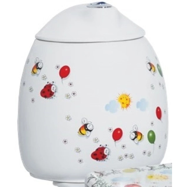 Бачок для унитаза Creavit Cucuk белый (CK400-00CB00E-FF00)