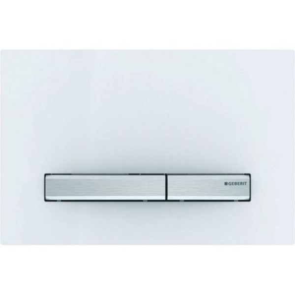 Клавиша смывная Geberit Sigma 50 хром черная, белая (115.788.11.2) Клавиша смывная Geberit Sigma 50 хром черная, белая (115.788.11.2)