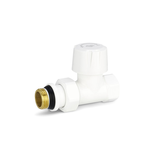 Клапан термостатический прямой 1/2" Varmega VMDV06 (белый) (VMDV06-110404)