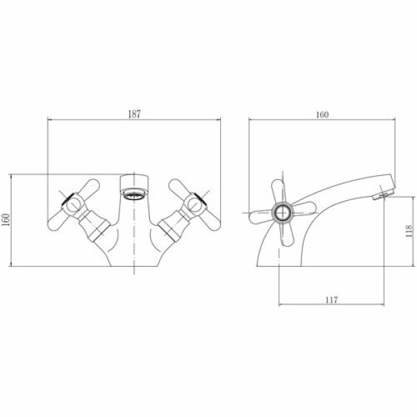 Смеситель для раковины Fashun хром (A1025) Смеситель для раковины Fashun хром (A1025)