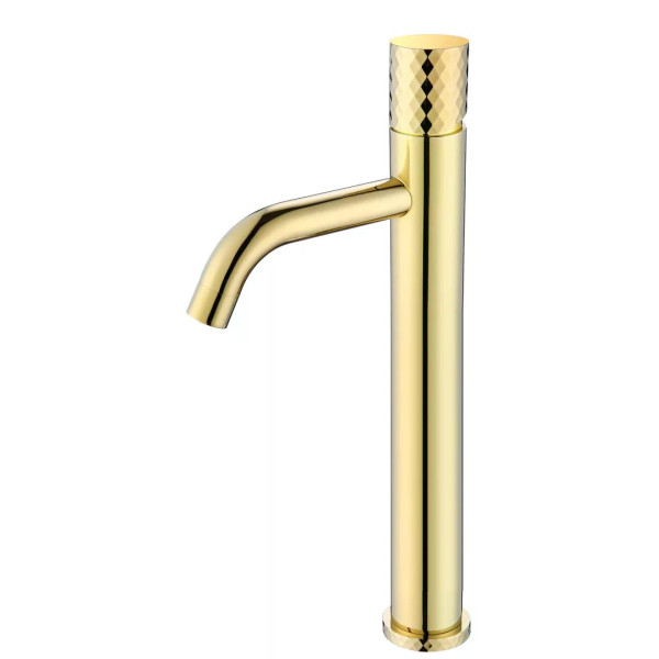 Смеситель для раковины Boheme Stick Золотой (122-GG) Смеситель для раковины Boheme Stick Золотой (122-GG)