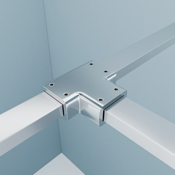 Коннектор каркаса душевой перегородки Iddis WalkIn Slide хром (SLI1CS0i23)