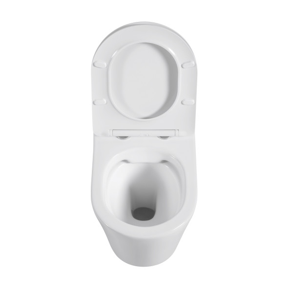 Комплект инсталляция с унитазом Sapbox Sbox Flusso с клавишей хром (SET.SBOX7057W.0209)