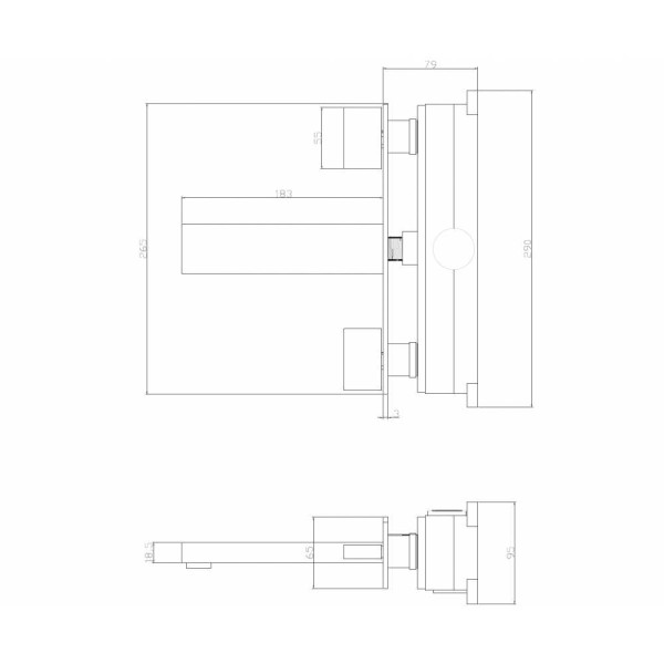 Смеситель для раковины Abber Daheim хром (AF82122)