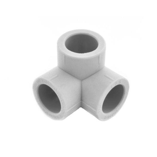 Тройник двухплоскостной PP-R Heisskraft 32 мм. (21332) Тройник двухплоскостной PP-R Heisskraft 32 мм. (21332)