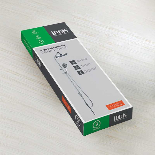 Душевой гарнитур Iddis SpaHome хром (SPA3F0Ci76) Душевой гарнитур Iddis SpaHome хром (SPA3F0Ci76)