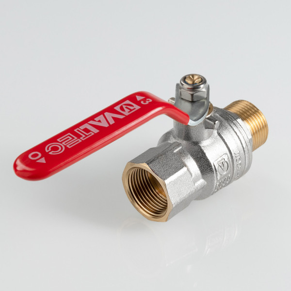 Кран 1/2" ВН шаровый Valtec ГОСТ (красная ручка) VT.415.N.04 Кран 1/2" ВН шаровый Valtec ГОСТ (красная ручка) VT.415.N.04