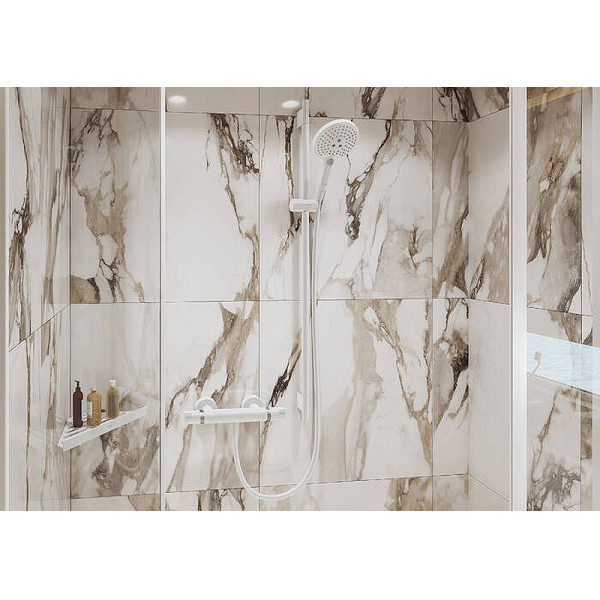 Смеситель для душа Hansgrohe Ecostat Comfort с термостатом белый (13116700) Смеситель для душа Hansgrohe Ecostat Comfort с термостатом белый (13116700)