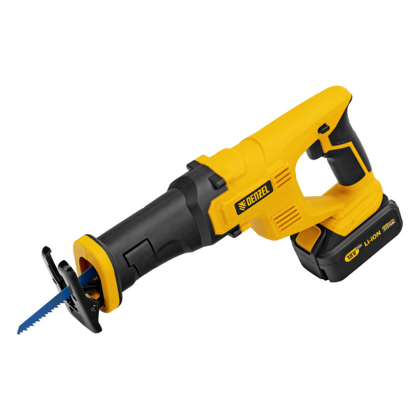 Пила сабельная аккумуляторная Denzel CRC-115, 18 В Li-Ion (28465)