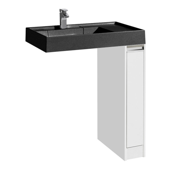 Тумба-умывальник Aquaton Лондри 20/1A72113KRW210 Раковина Рейн 80 графит (1A2361K1LH010) Тумба-умывальник Aquaton Лондри 20/1A72113KRW210 Раковина Рейн 80 графит (1A2361K1LH010)