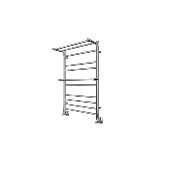 Полотенцесушитель водяной Aquatek Альфа 50х80 П10 хром (AQ RRP1080CH)