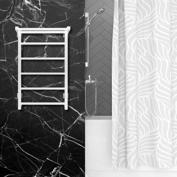 Полотенцесушитель электрический Indigo Forma 800x500 таймер, унив.подкл.RxL, Белый матовый (LEF80-50WMRt)